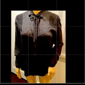 Rag and Bone tie neck blouse